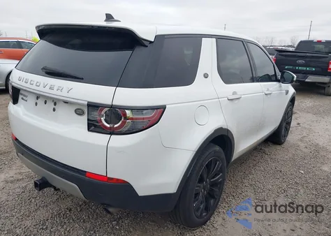 2016 Land Rover Discovery Sport Hse Lux from USA, damaged, VIN SALCT2BGXGH553379